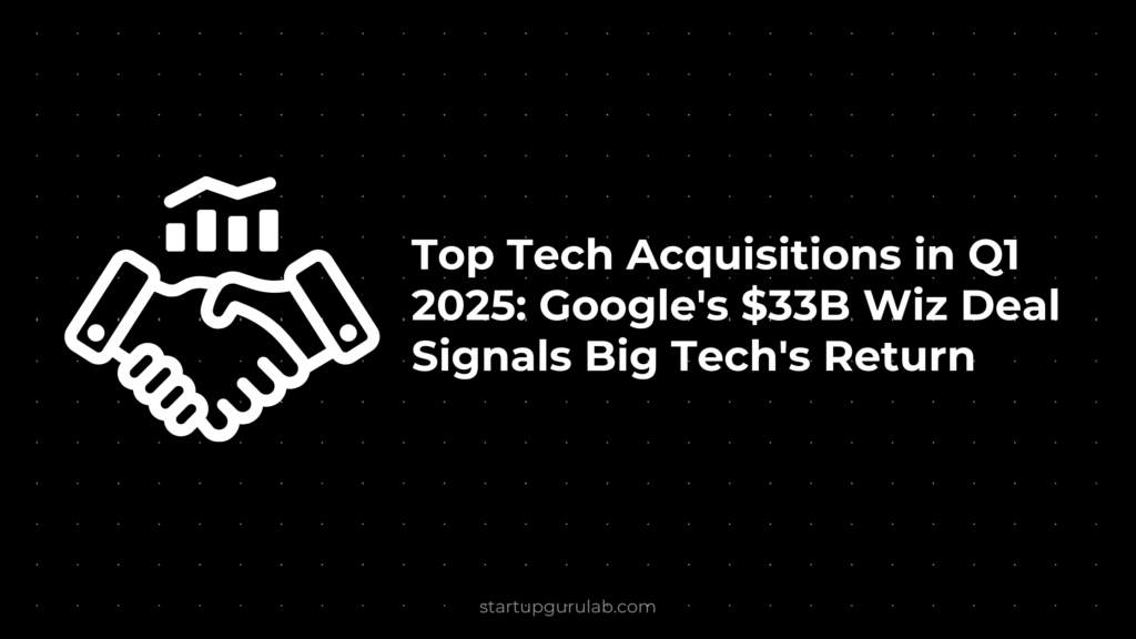 Top Tech Acquisitions in Q1 2025