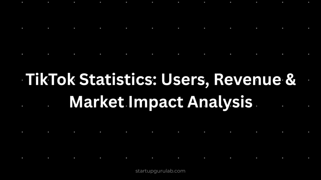 TikTok Statistics: Users, Revenue & Market Impact Analysis